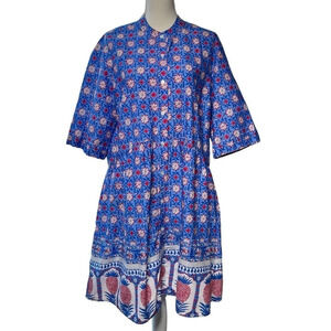 tuckernuck red white and blue dress Dusty Blue Plunging Charmeuse Floor Length A-line Bridesmaid Prom Dress main image 1